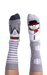 Skarpetki kolorowe Nanushki z serii Happy Friends - Kids Mr Snowman