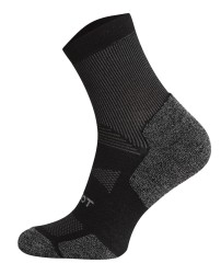 Krótsze skarpety trekkingowe BLACK PEAK QUARTER Wełna Merino, pełna wentylacja, włókna termoaktywne