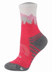 Skarpety trekkingowe dla dzieci Falcon Trail KIDS 55% MERINO, na wiosnę i lato