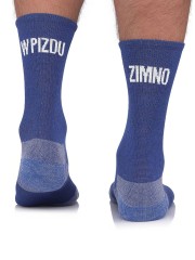 W Pizdu Zimno skarpety trekkingowe Black Peak Light - Wełna Merino HyperPerformance