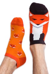 Lis FireFox Sox low Stopki Kolorowe Happy Friends 