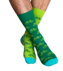 Rowery Skarpety Kolorowe Xpress Yourself -  Tour de Green