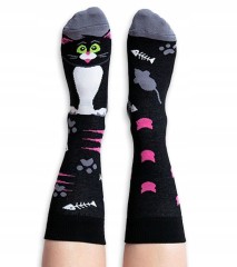 Czarny Kot Kolorowe Nanushki Czarny Kot The Great Catsby 