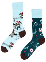 Lucky Horse, Todo Socks, Jeździec, Koń, Kolorowe Skarpety 