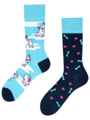 Lovely Dog, Todo Socks, Pies, Buldog, Kolorowe Skarpety 