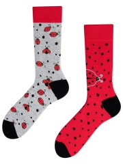 Ladybug, Todo Socks, Biedronka, Przyroda, Kolorowe Skarpety 