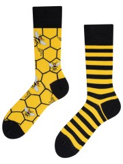 Bee Bee, Todo Socks, Pszczoły Miód, Kolorowe Skarpetki