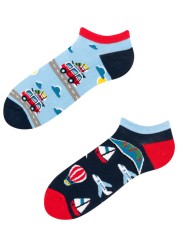 Stopki, Adventure Socks Low, Todo Socks, Podróż, Samochód