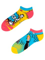 Stopki, Boom Boom Low, Todo Socks, Bomba, Wybuch, Granat, Kolorowe 