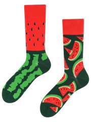 Juicy Watermelon, Todo Socks, Arbuz, Owoc, Kolorowe Skarpety
