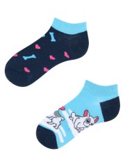 Stopki, Lovely Dog Kids Low, Todo Socks, Piesek, Szczeniak, Kolorowe Dziecięce 