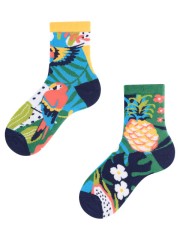 Papaya Kids, Todo Socks, Papuga, Ananas, Liczi, Kolorowe Skarpetki Dziecięce