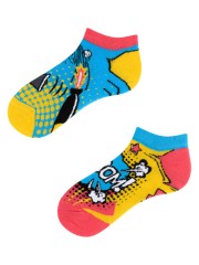 Stopki, Boom Boom Kids Low, Todo Socks, Bomba, Wybuch, Kolorowe Dziecięce