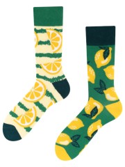 Lemon, Todo Socks, Cytryny, Owoce, Limonka, Kolorowe Skarpety