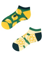 Stopki, Lemon Kids Low, Todo Socks, Cytryny, Owoce, Limonka, Kolorowe Dziecięce