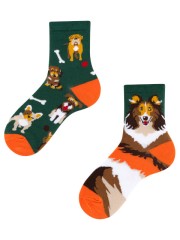 Dogs Kids, Todo Socks, Pieski, Kości, Kolorowe Dziecięce 