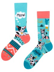 Cats, Todo Socks, Kotki, Kaktus, Kolorowe Skarpety 