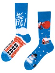 Snowman Santa, Todo Socks, Mikołaj, Bałwan, Kolorowe Skarpetki