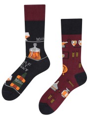 Land of Whisky, Todo Socks, Kieliszki, Butelka, Kolorowe Skarpetki
