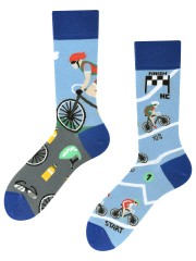 Tour de Bike, Todo Socks, Rower, Wyścig, Rowerzysta,, Kolorowe Skarpetki