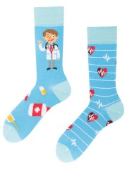 ...and Doctor, Todo Socks, Doktor, Leki, Strzykawka, Kolorowe Skarpetki
