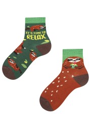 Sloth Mood Kids, Todo Socks, Relaks, Leniwiec, Drzewo, Kolorowe Dziecięce