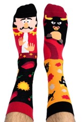Skarpety kolorowe z serii Happy Friends Socks toreador Admirabull Hornelio