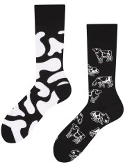 Wow Cow, Todo Socks, Krowa, Łaty, Kolorowe Skarpetki