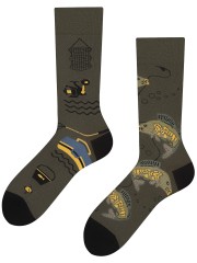 Karp Todo Socks, Wędkarstwo, Ryby, Kolorowe Skarpetki