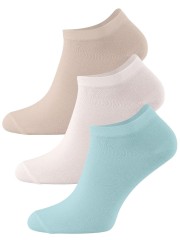 3PACK stopek Natural BAMBOO PASTEL SET - oddychające o wyjątkowo trwałych kolorach